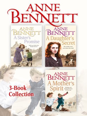cover image of Anne Bennett 3-Book Collection
